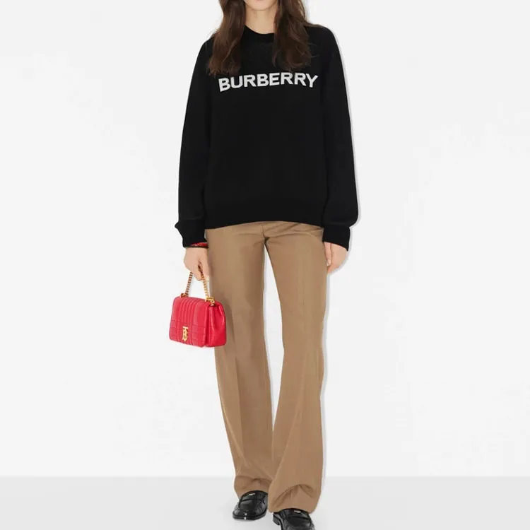 Burberry Logo Intarsia Crewneck Sweater-1