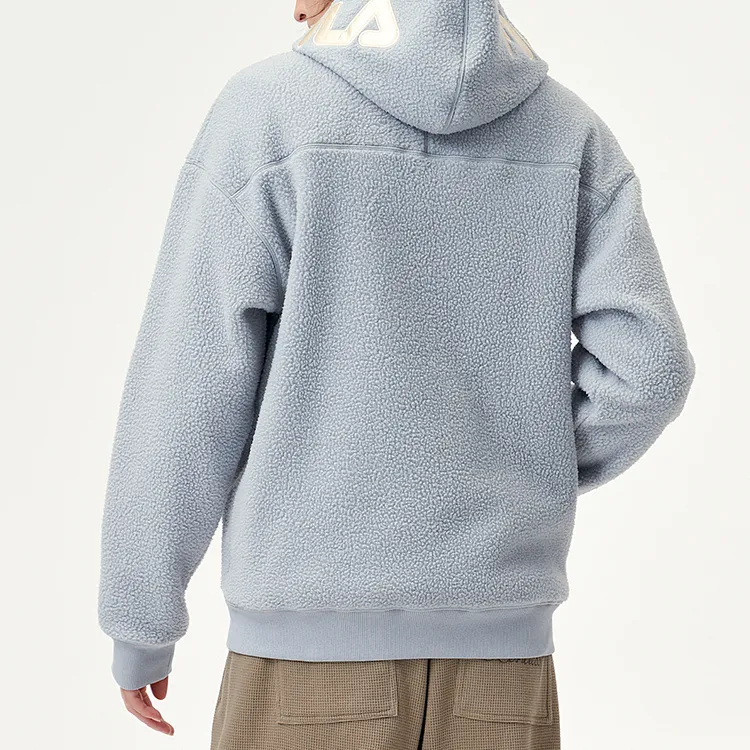 FILA FUSION Sweatshirts Unisex Mist Gray-4