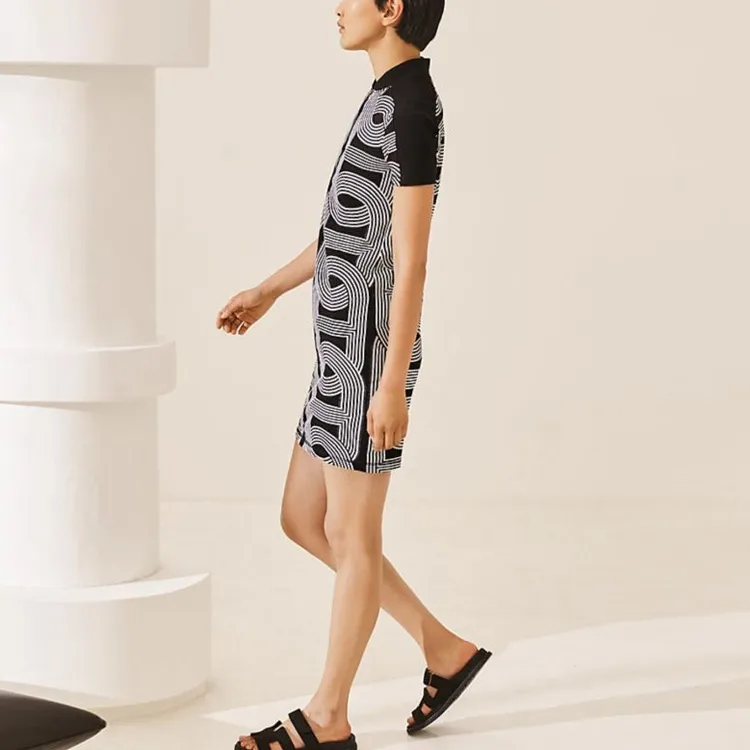 HERMES SS23 Dress Women's Black-4