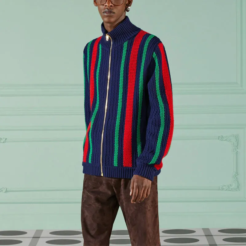 GUCCI SS23 Baseball Jacket Men's Multicolor-2