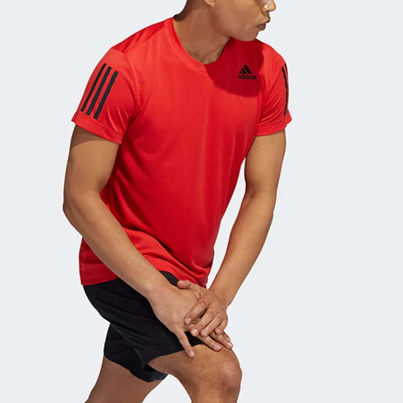 Adidas T Shirts Men Red-2