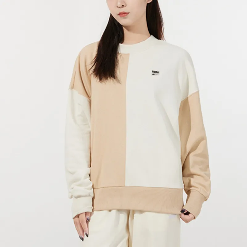 PUMA Sweatshirts Women's Ecru-1
