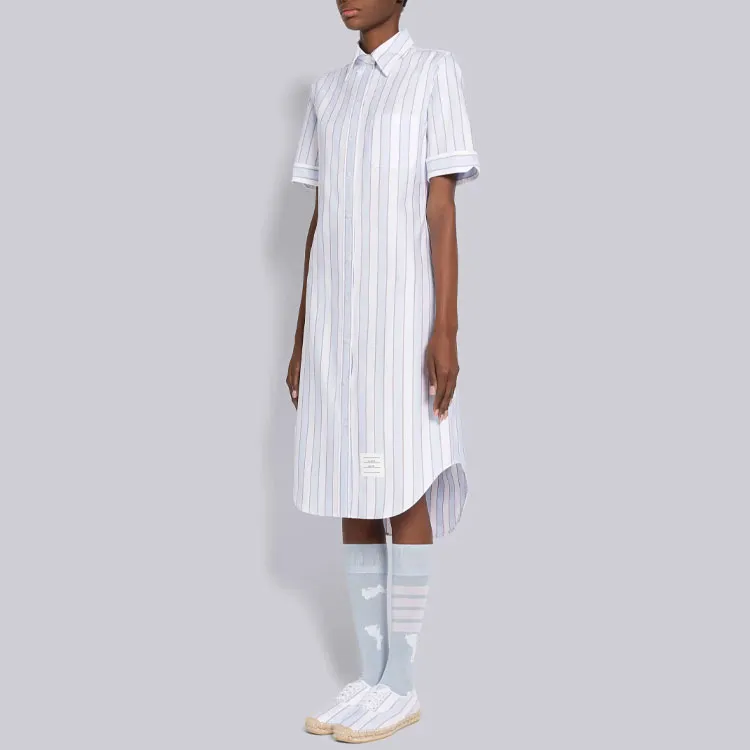 THOM BROWNE· Thom Browne SS23 CNY Short Sleeved Dress Women's White-3