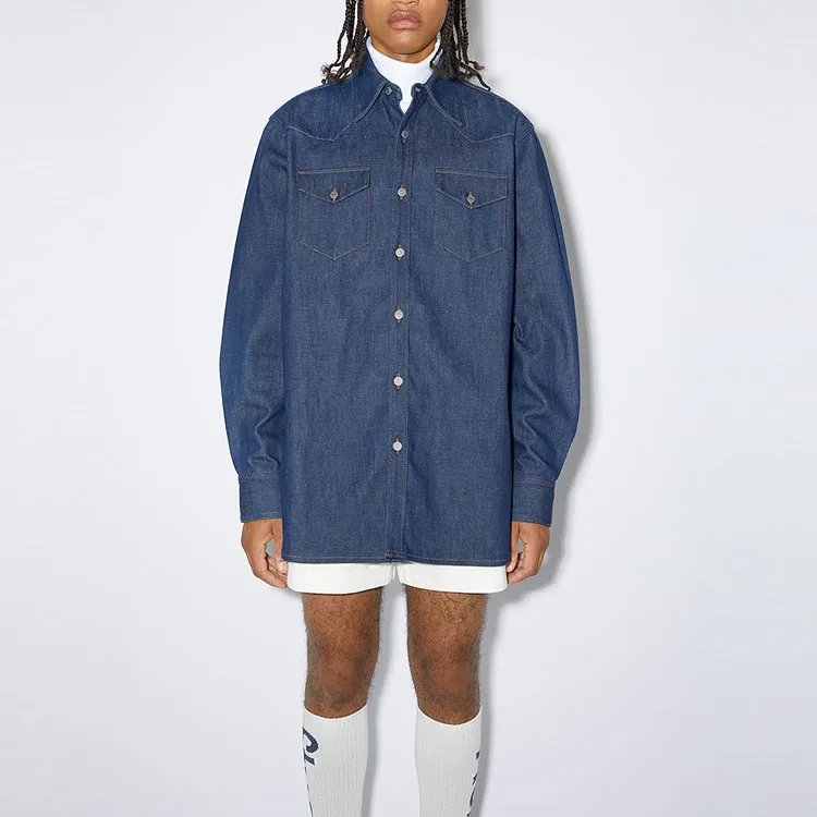 Acne Studios Long sleeve Denim Shirt-2