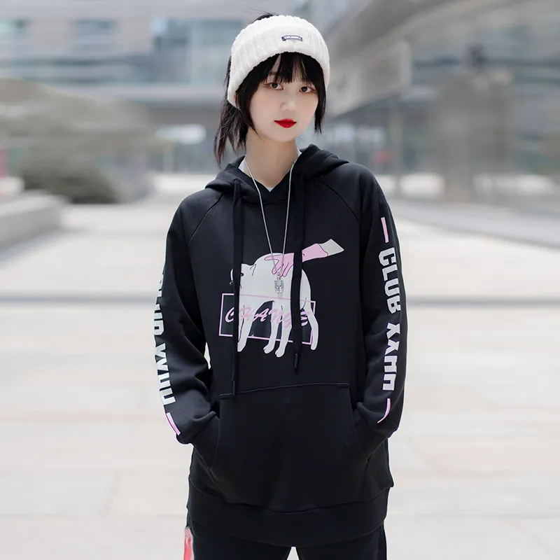 Clubxxhh Sweatshirts Unisex Black-5