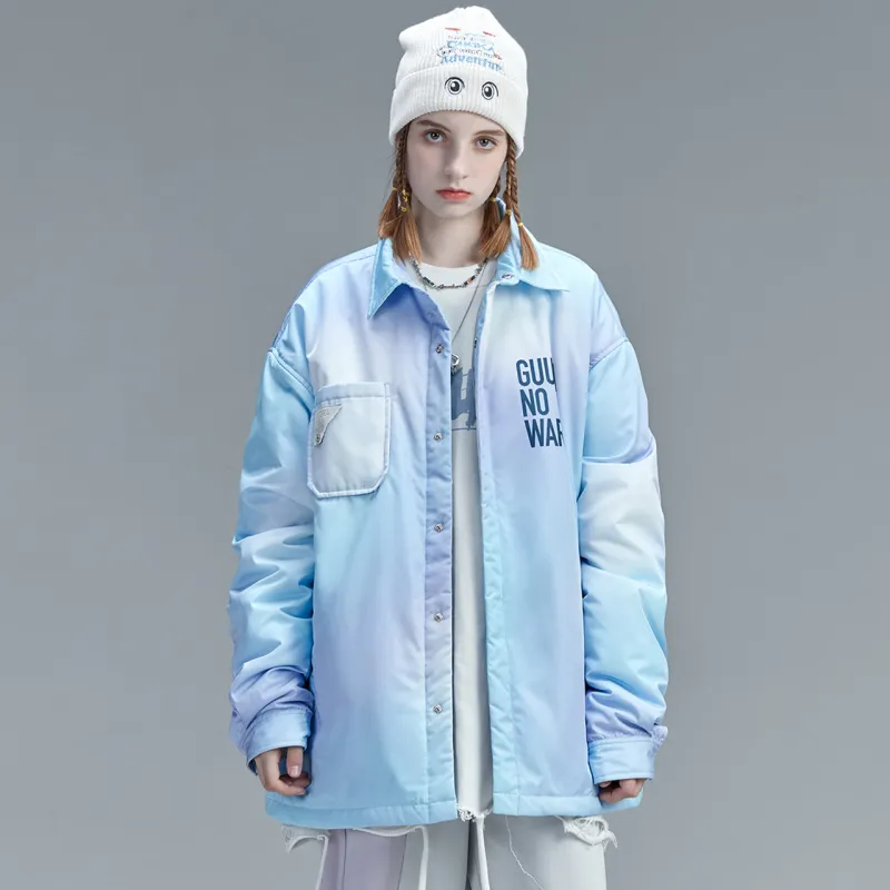 Guuka Puffer Jacket Unisex Light Blue-5