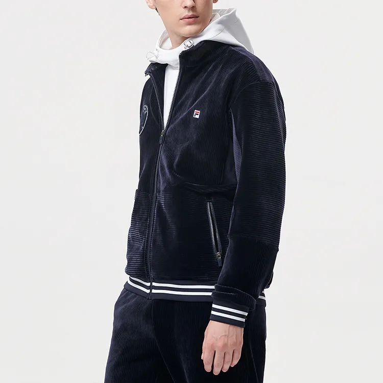 FILA Athletics Jacket Spring Fall Men's Royal Blue-5