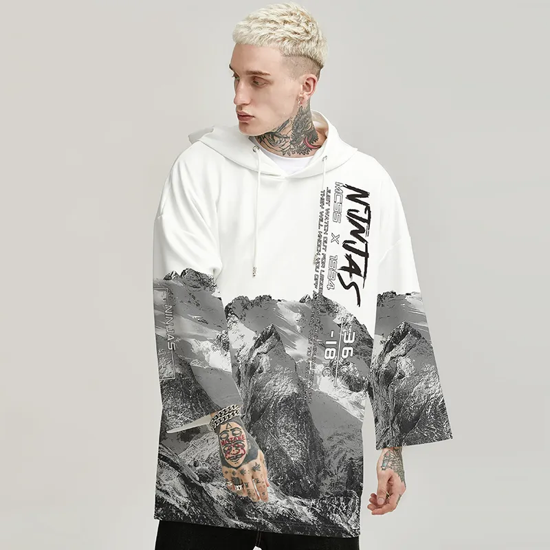 SANSYAS Sweatshirt Unisex White-6