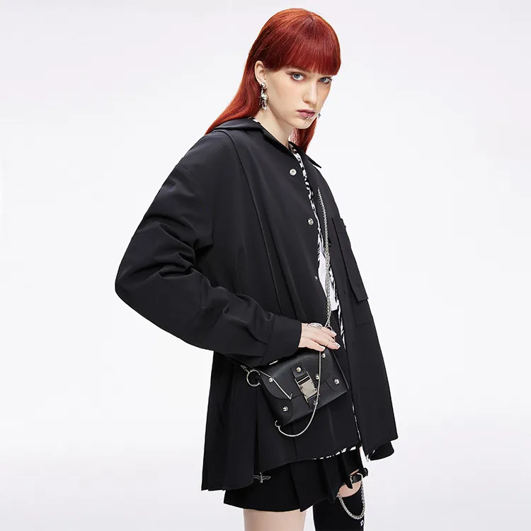 Boy London FW21 Loose Fit Jacket Unisex Black-4