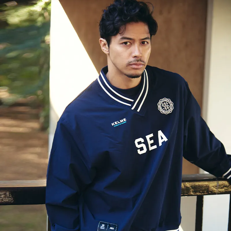 Wind And Sea X KELME X WIND AND SEA CO BRAND Sweatshirts Men-5