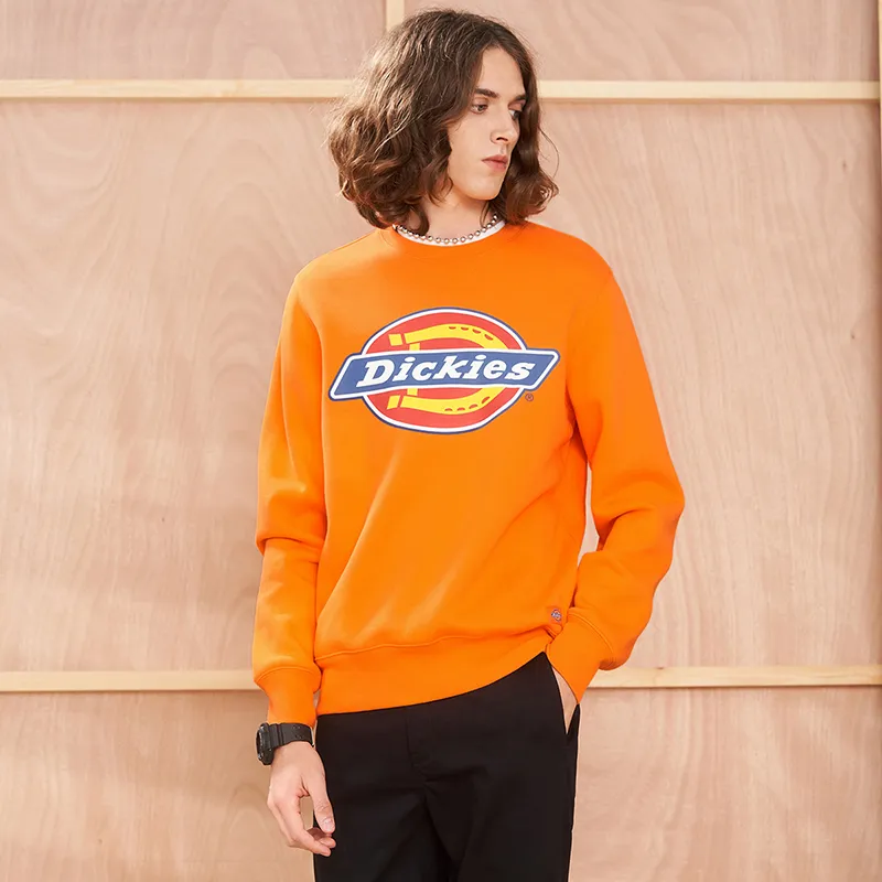 Dickies Sweatshirt Men's Orange Red-3
