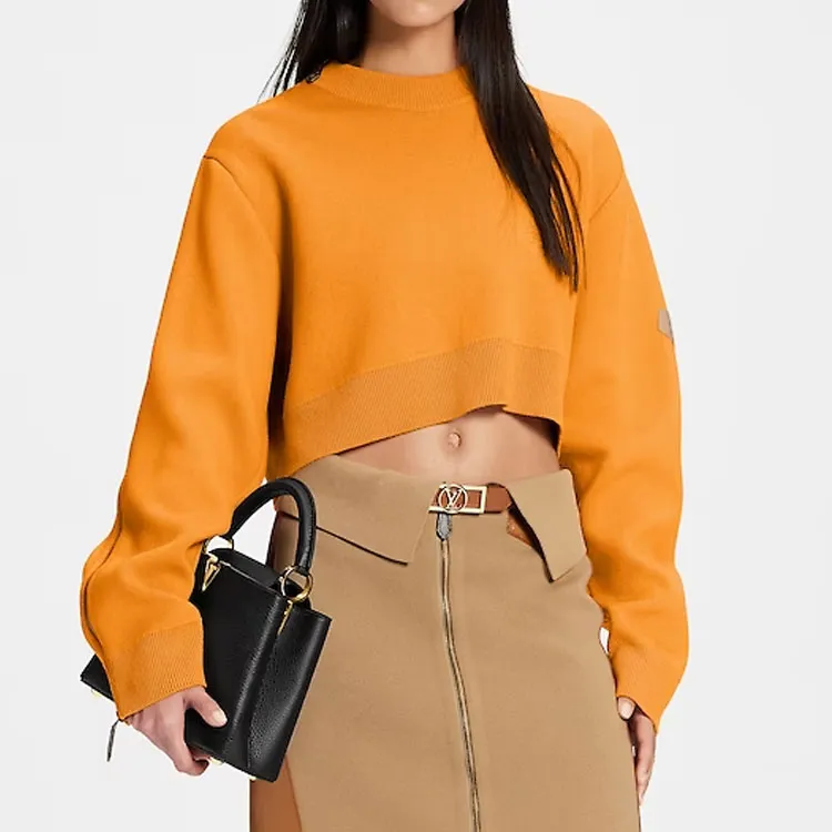 LOUIS VUITTON SS23 Sweater Women's Orange-1