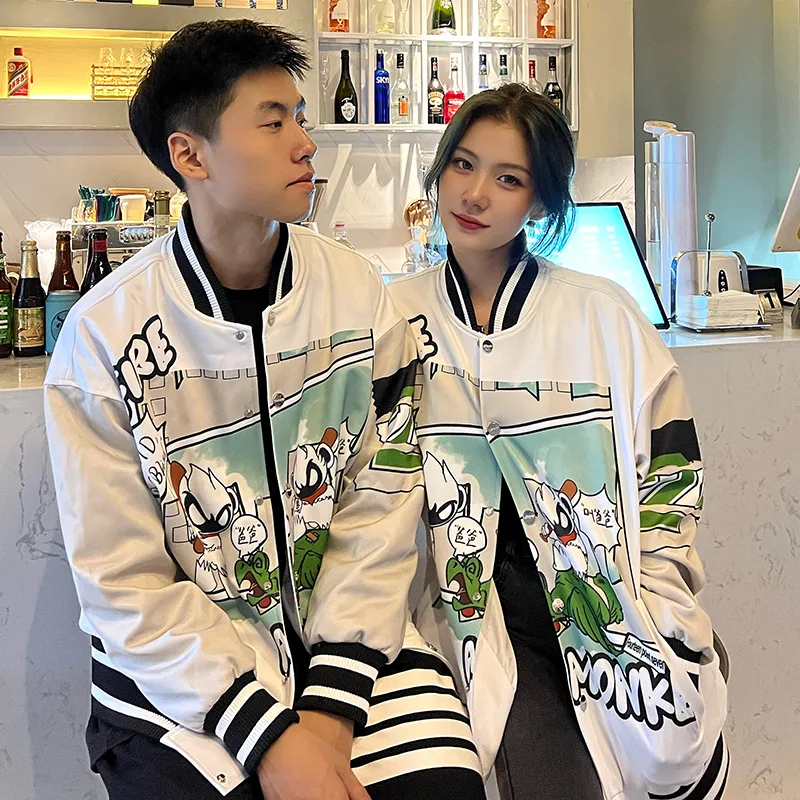 FireMonkey Baseball Jerseys Unisex White-3
