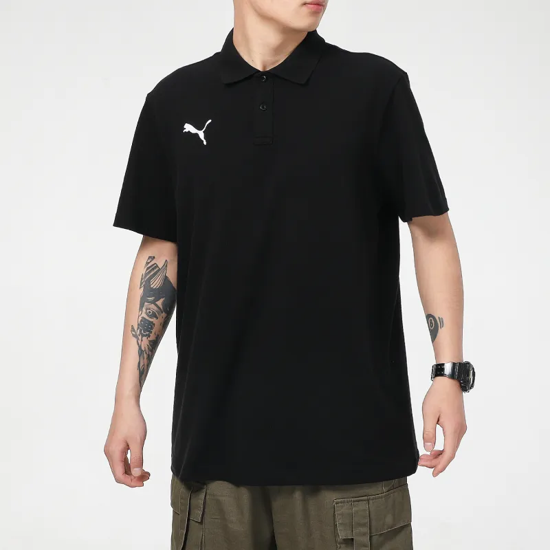 PUMA Polo Shirts Men Black-4