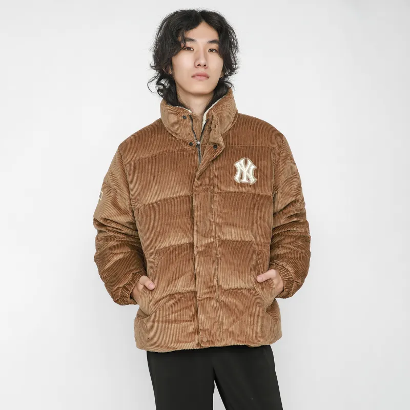 MLB Down Jacket Winter Unisex Dark Beige-2
