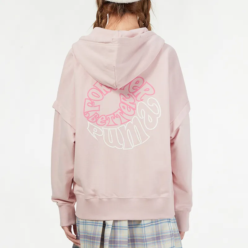 PUMA Jackets Women's Pink-2