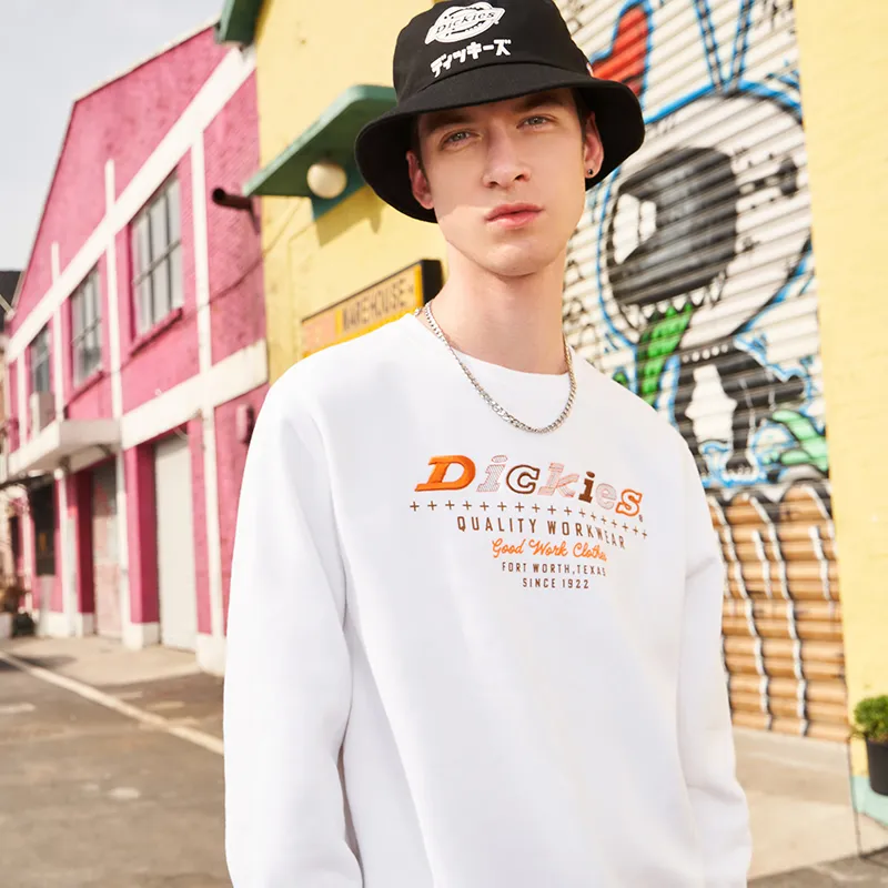 Dickies Sweatshirt Unisex White-1