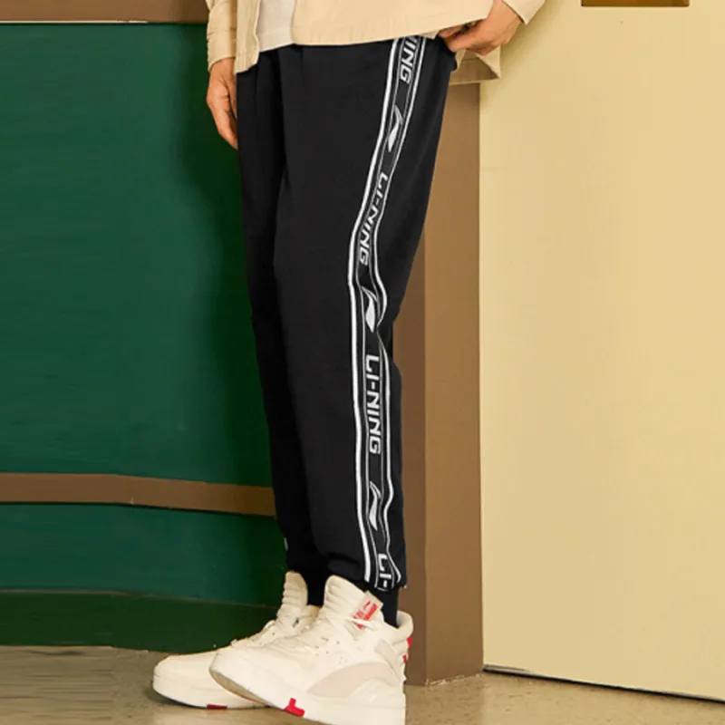 LiNing Sweatpants Men's Standard Black-4
