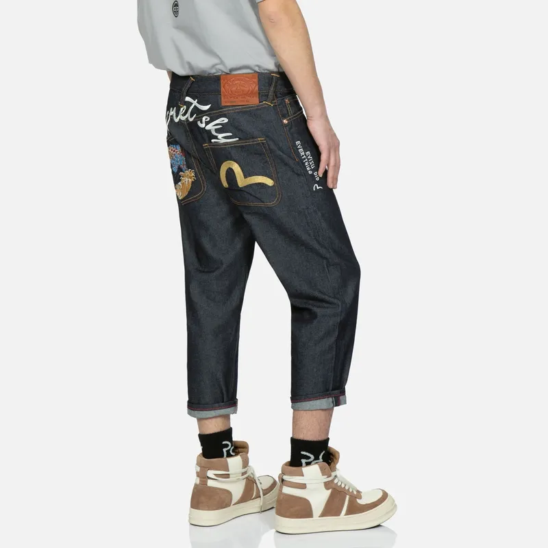 EVISU Jeans Men Denim Blue-3