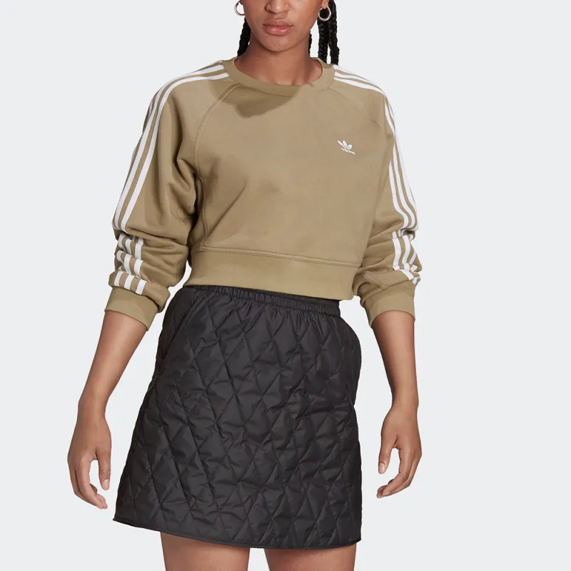 Adidas Originals ADICOLOR CLASSICS Sweatshirt Women's Olive-3