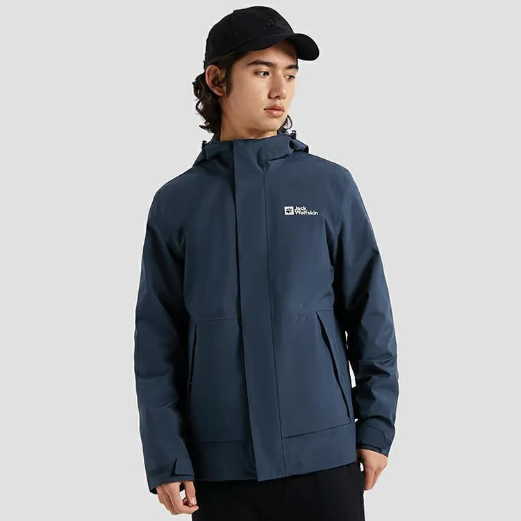 JACK WOLFSKIN City Outdoor Collection Windbreaker Jackets Men-3