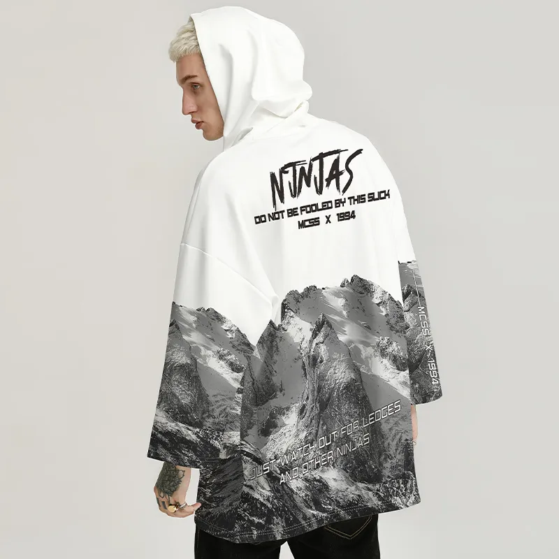 SANSYAS Sweatshirt Unisex White-3