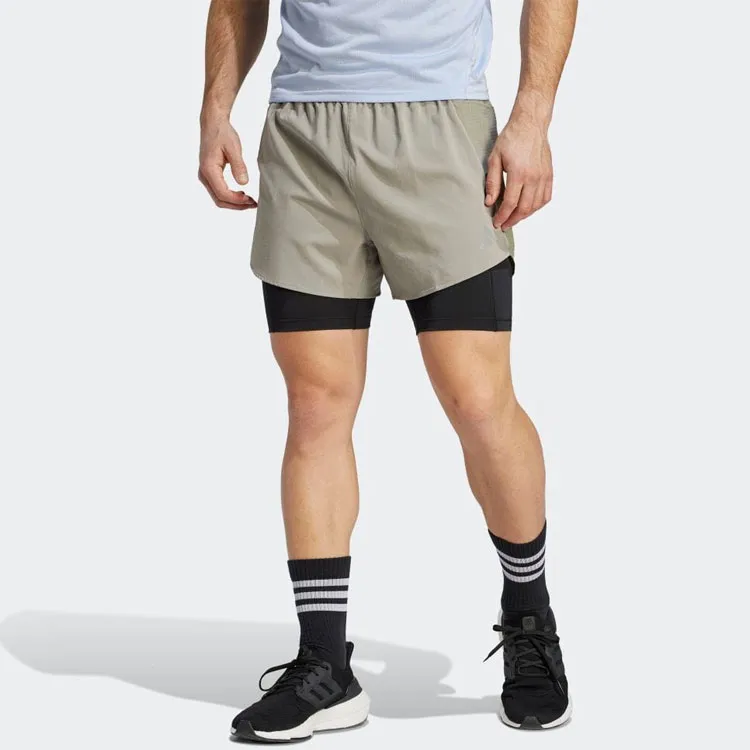 Adidas Casual Shorts Men Marble Silver-1