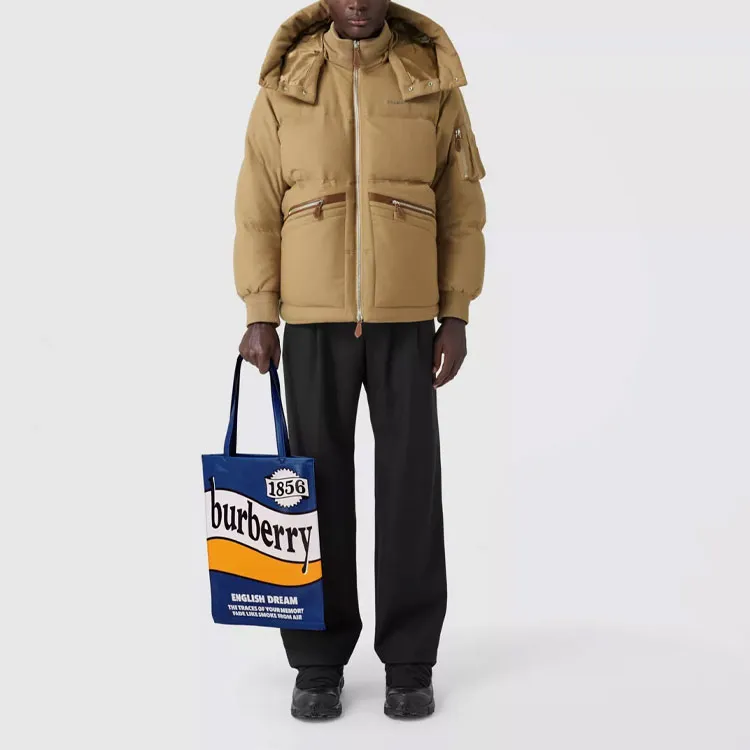 Burberry Down Jackets Men Camel-2