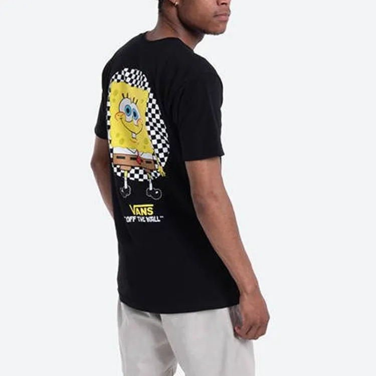Spongebob Squarepants X Vans T-Shirts Men Black-3