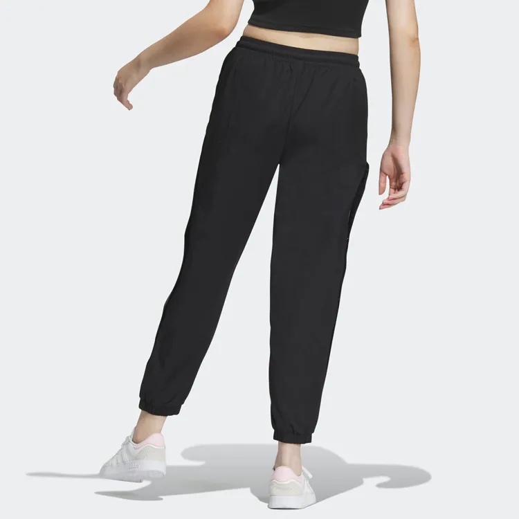 Adidas Neo Knitted Sports Pants Women's Black-2