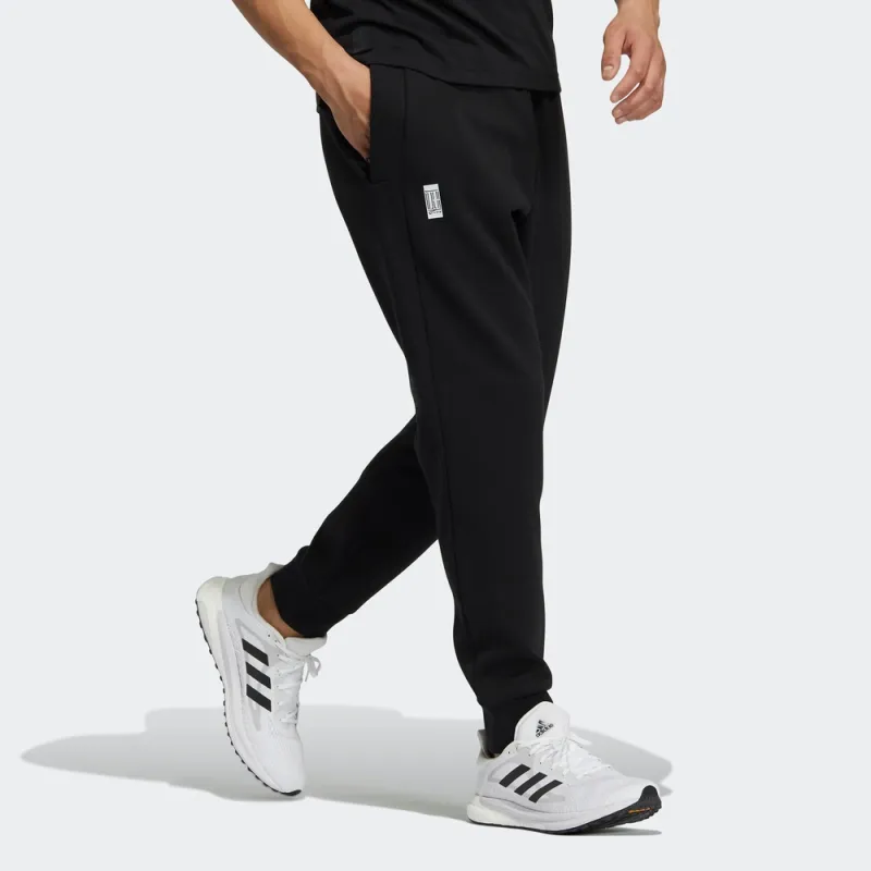 Adidas Sports Pants Men Black-4