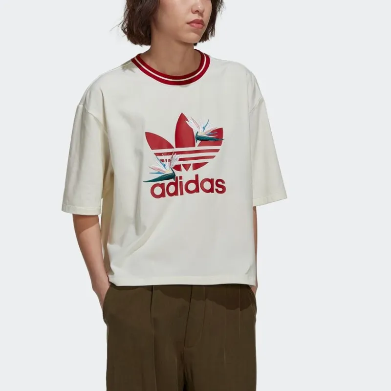 Adidas Originals T-Shirt Women's White-3