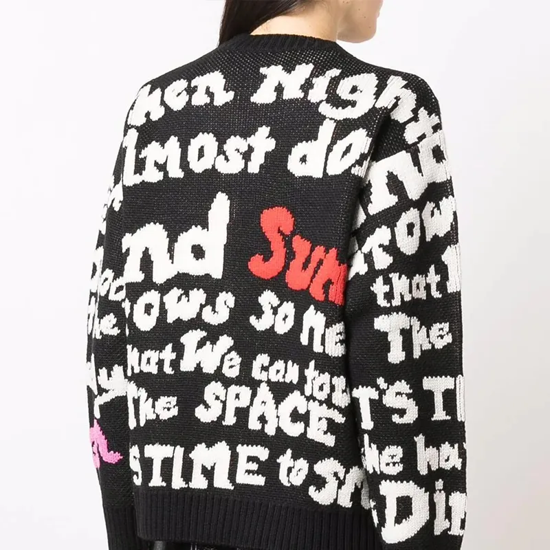 MSGM FW21 Sweater Women's Black-1