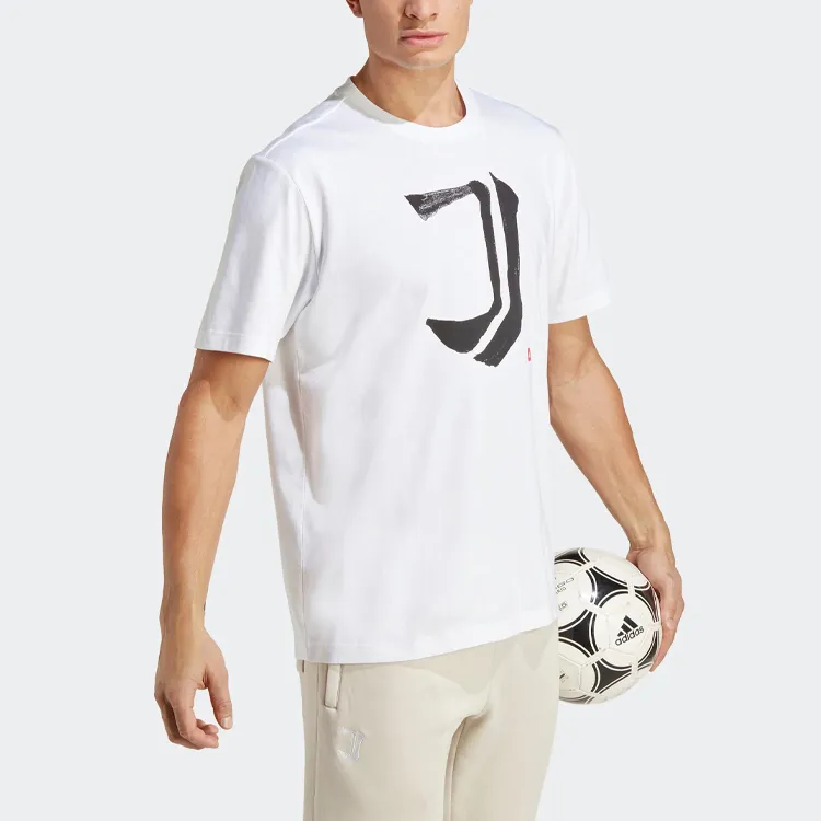 Adidas Juventus T Shirts Men White-4