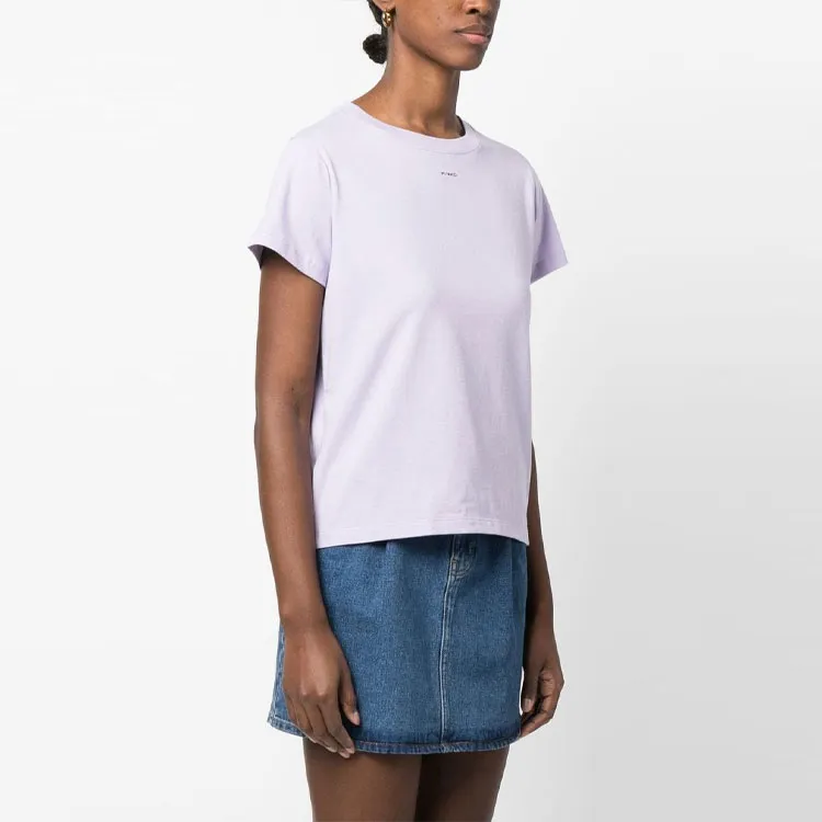 PINKO T Shirts Women's Light Purple-3