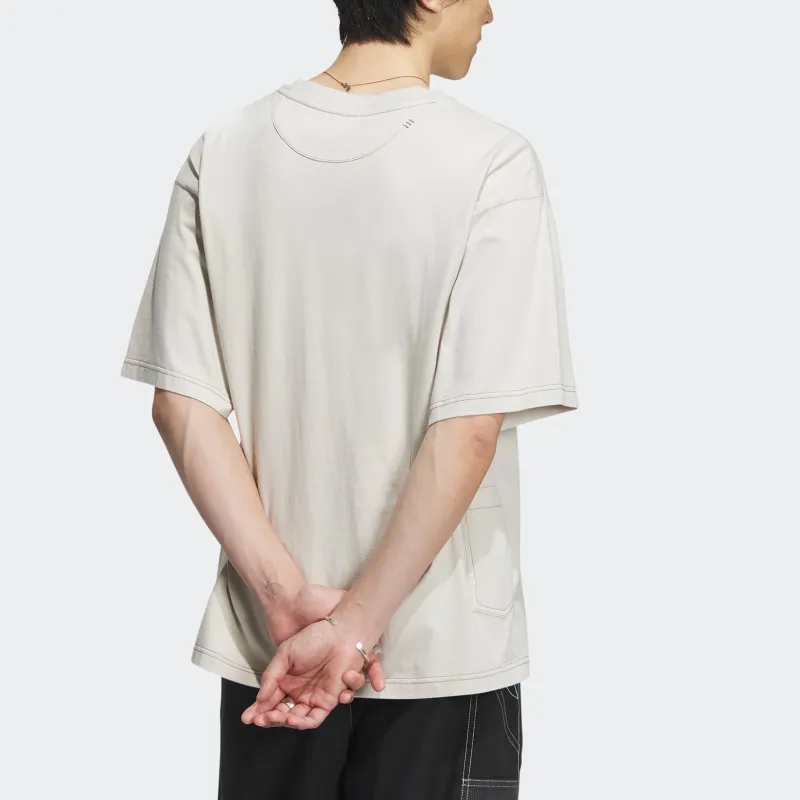 Adidas T Shirt Men's Clear Brown-2