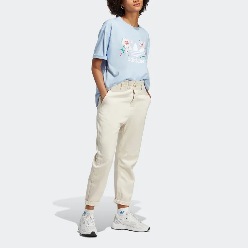 Adidas Originals Fitness Clothing Women's Light Pink Blue-5