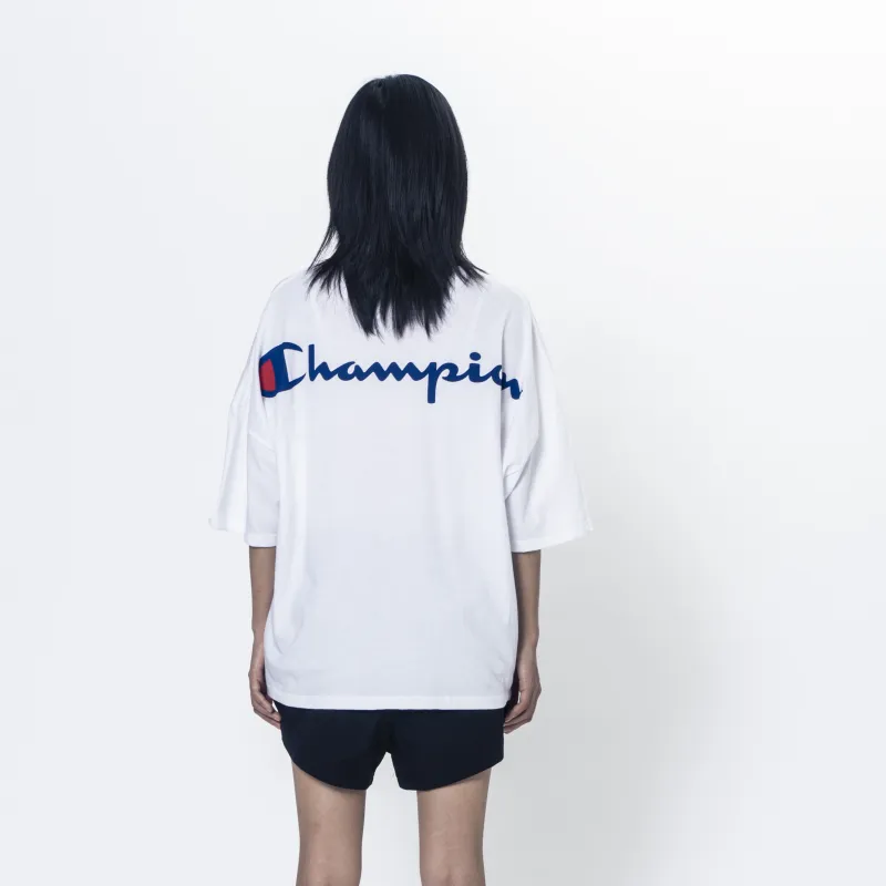 Champion T Shirt Japan Version Women's White-2