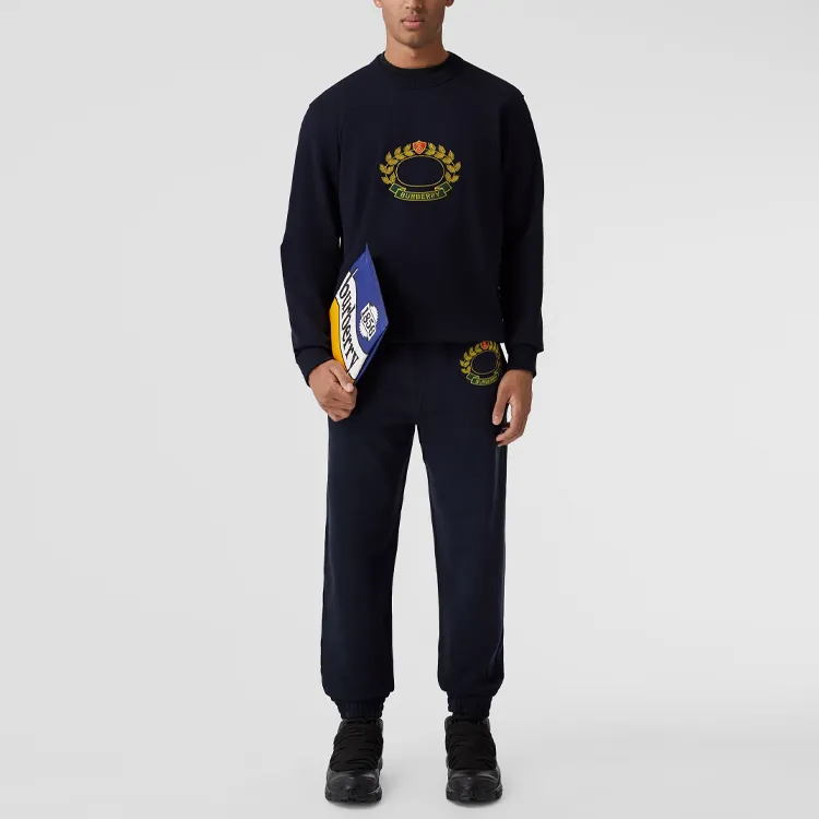 Burberry FW22 Sweatshirt Men's Navy Blue-2