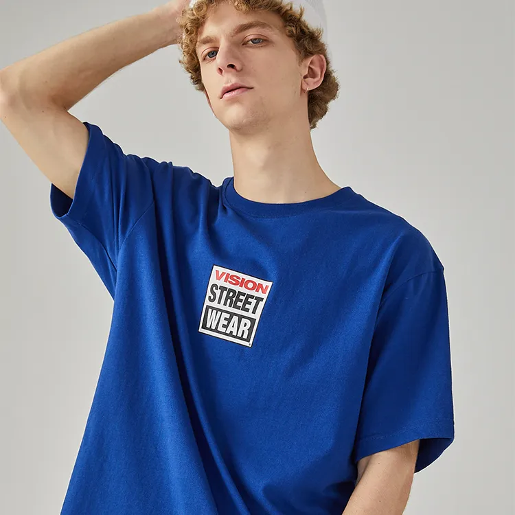 Vision Street Wear T Shirt Unisex Royal Blue-2