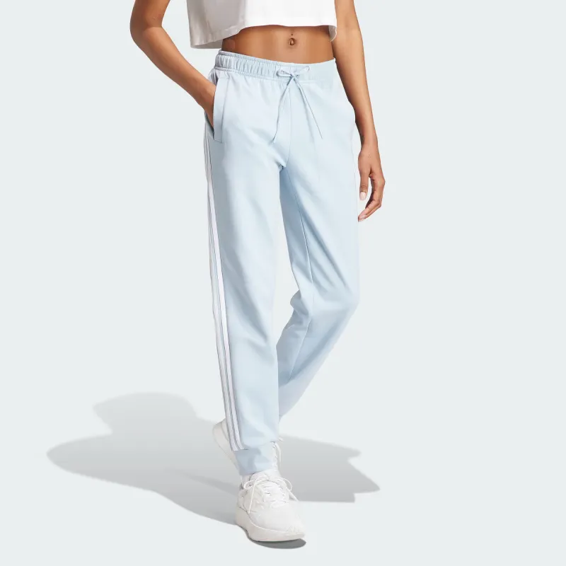 Adidas Knitted Sweatpants Women's Light Blue-1