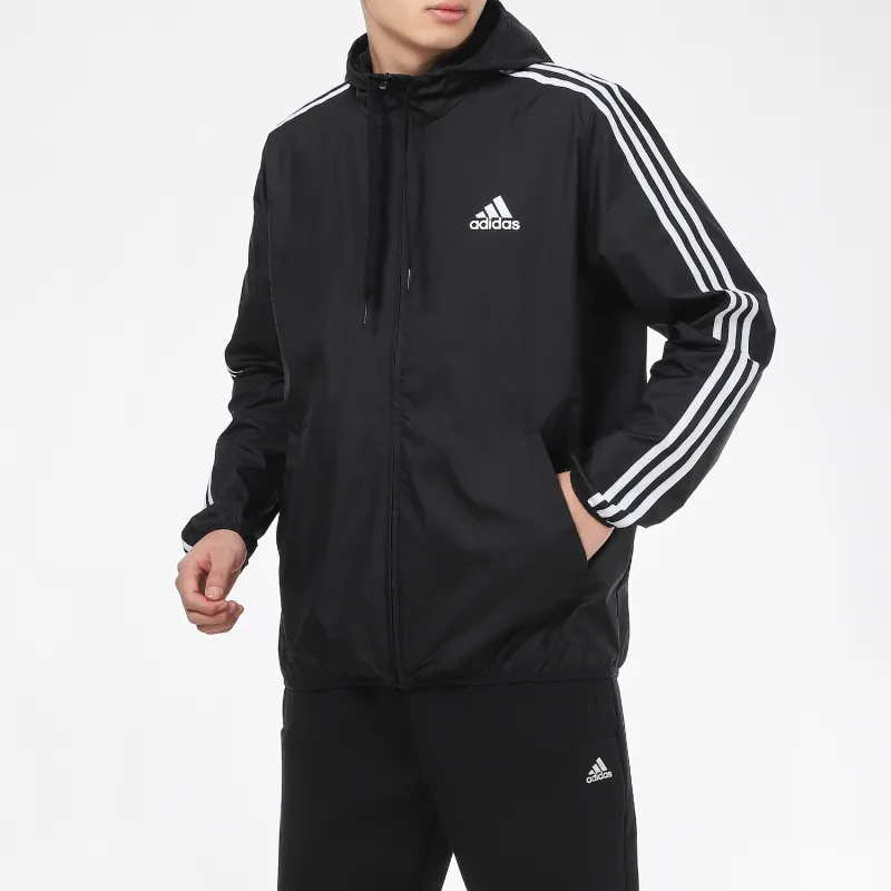 Adidas Jackets Men Black-4