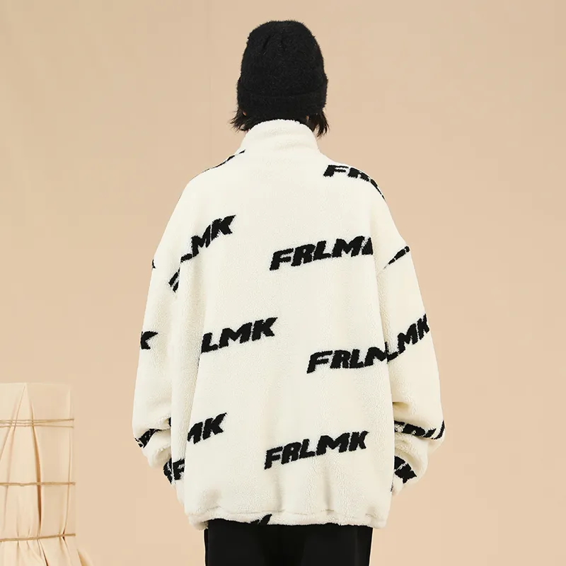 FRLMK Puffer Jackets Unisex White-3