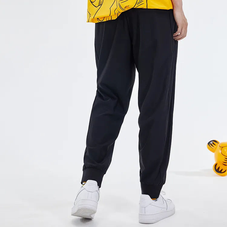 Fun x Garfield Casual Pants Unisex Black-5