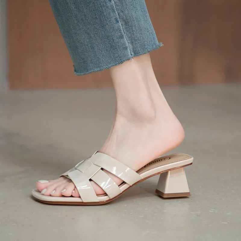 CAMEIDO Stylish Sandal Women's White-1