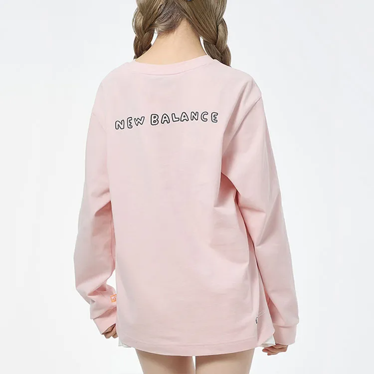 New Balance Sweatshirt Women's Pink-2