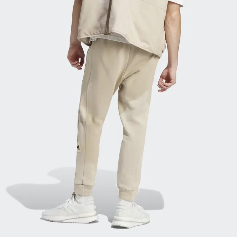 Adidas Knitted Sweatpants Men's Beige-2