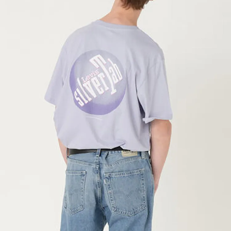 Levi's T Shirt Men's Light Purple-4
