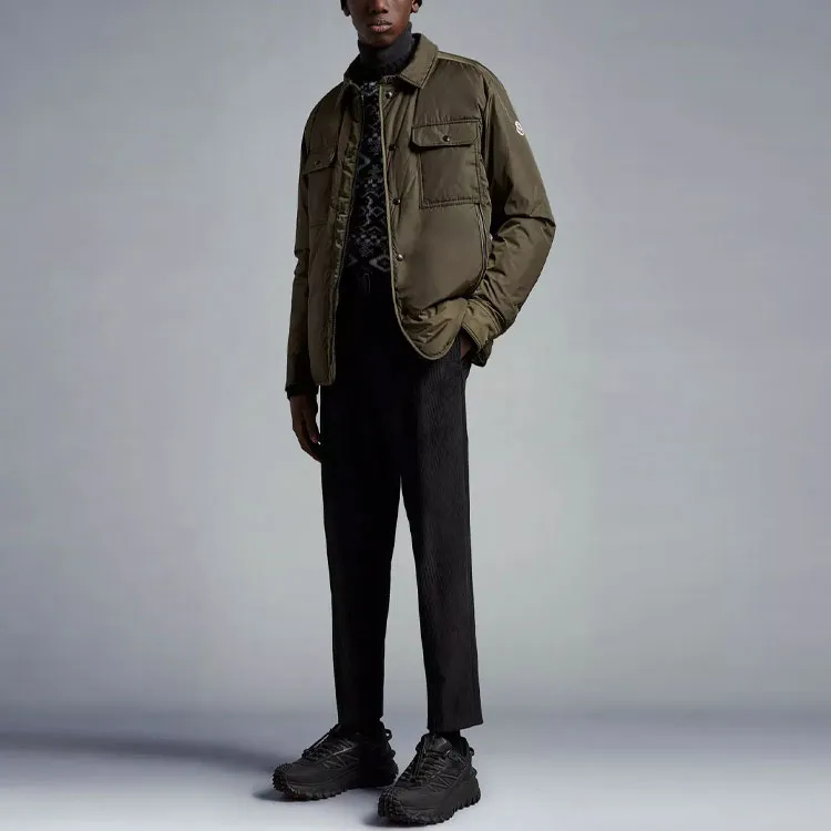 Moncler Jackets Men Brown-2