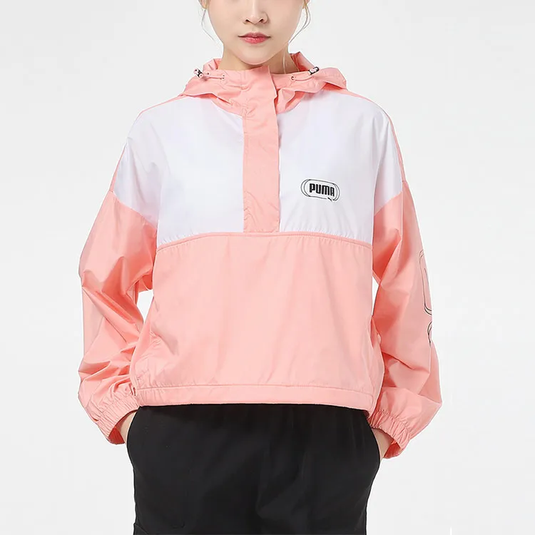 PUMA Jackets Women's Pink-2